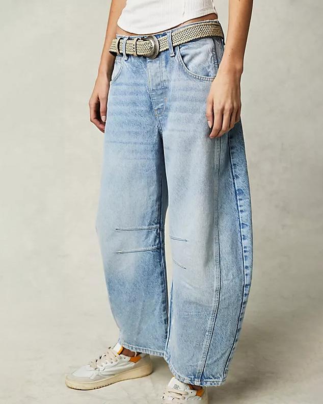 EOS | Mid Rise Barrel Jeans für Damen
