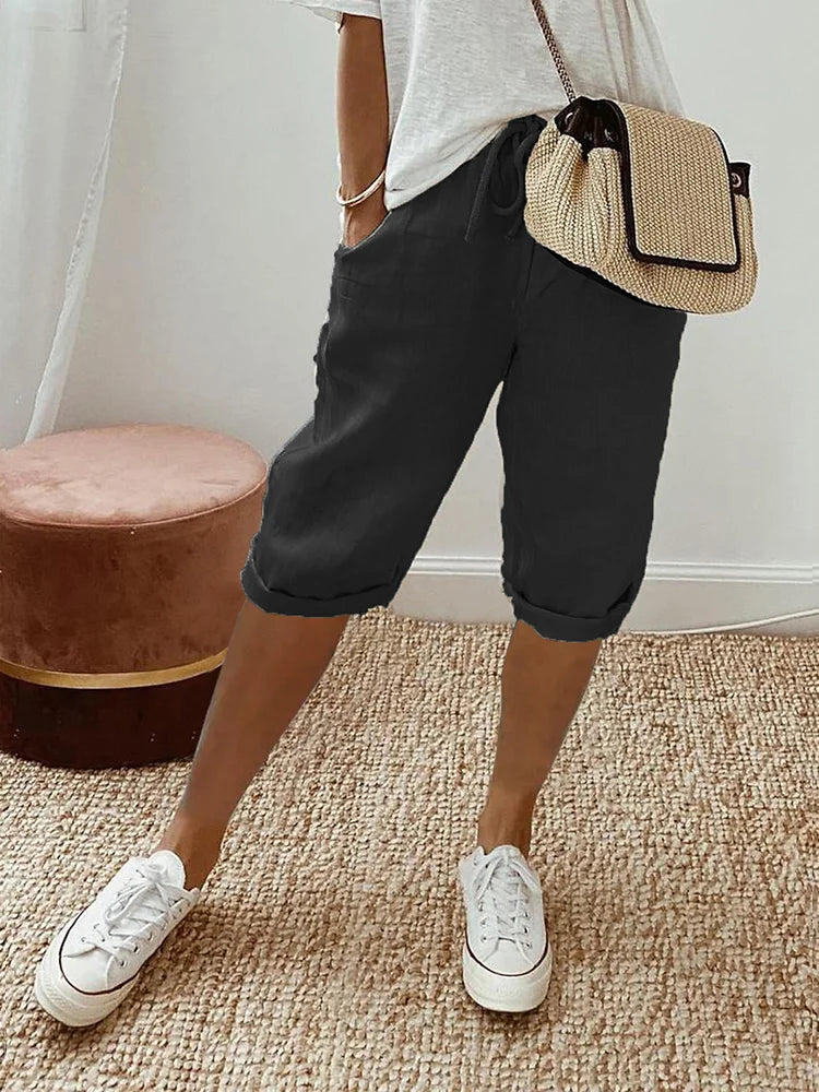 EOS | Bequeme Baumwollshorts für Damen