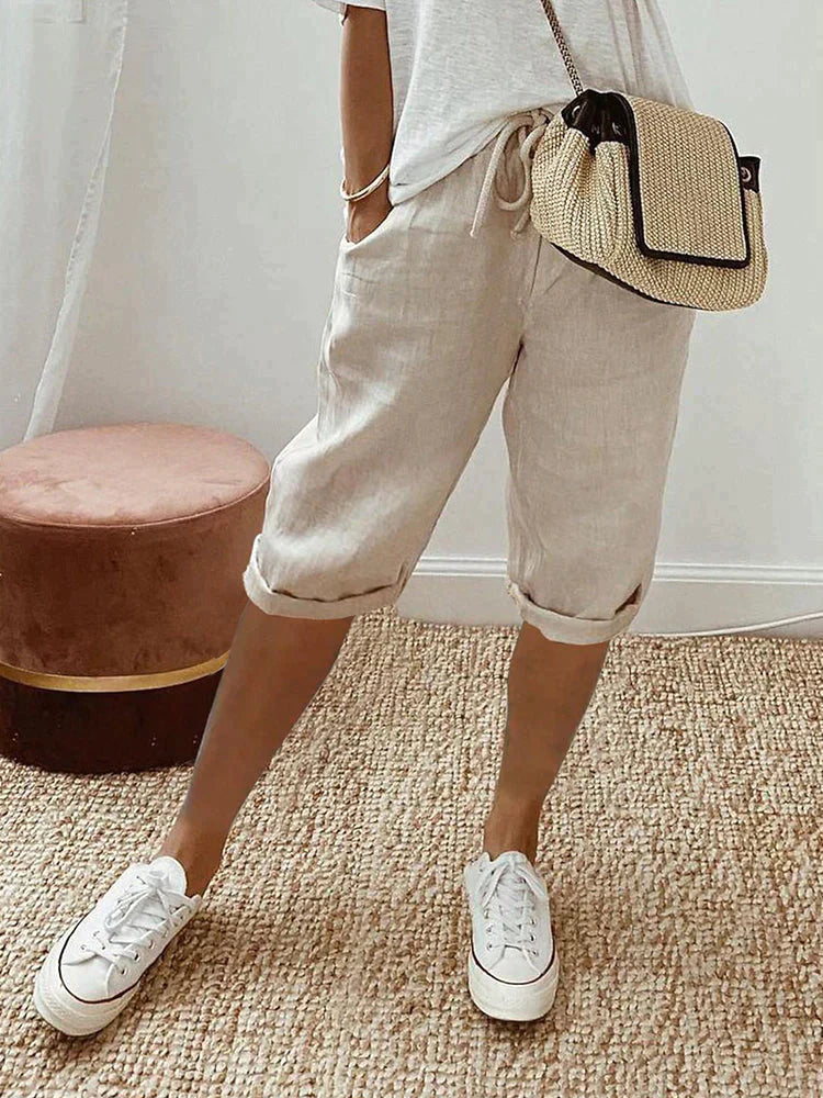 EOS | Bequeme Baumwollshorts für Damen