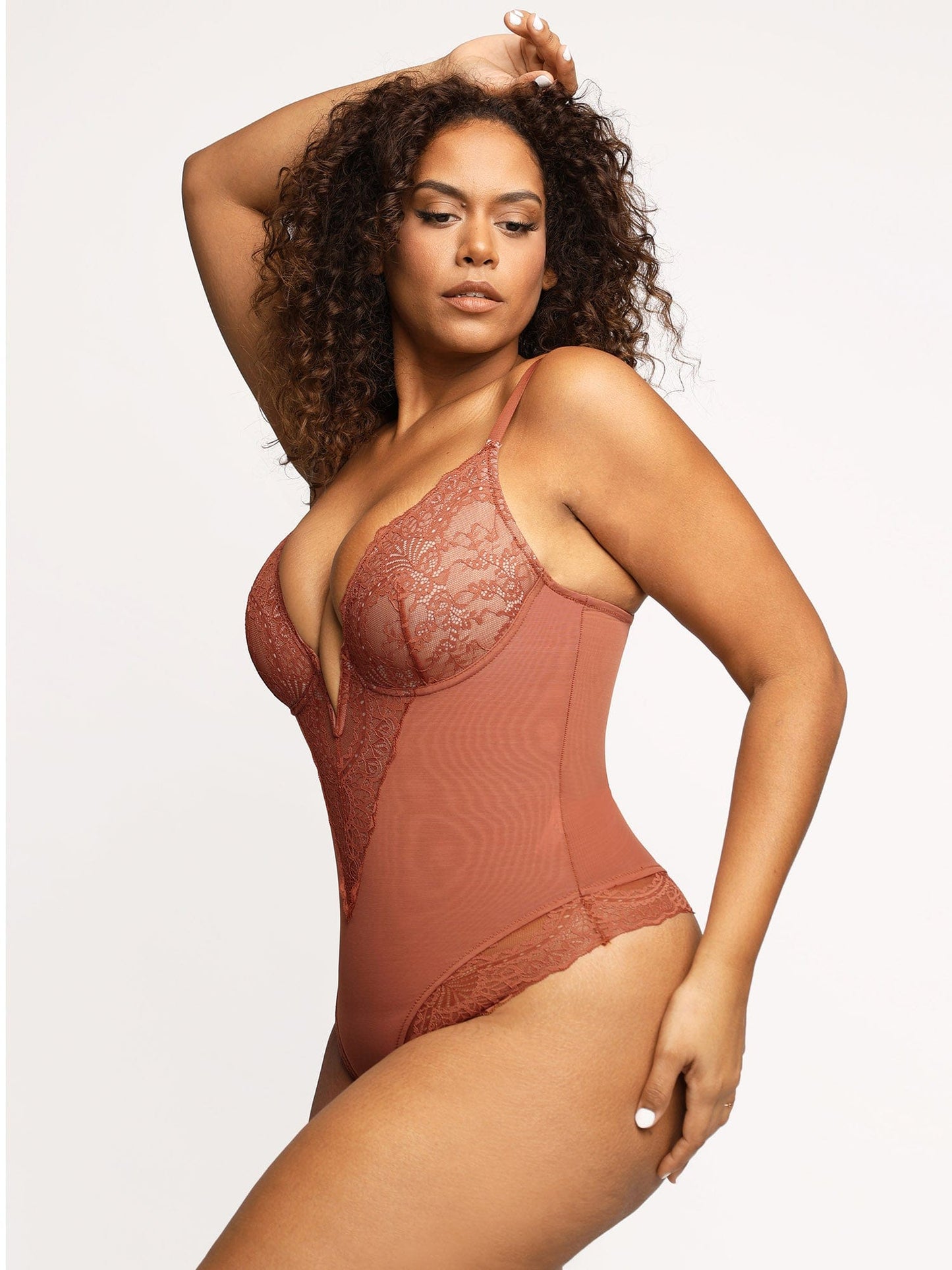 EOS | Bodysuit mit tiefem V-Ausschnitt für verführerische Eleganz