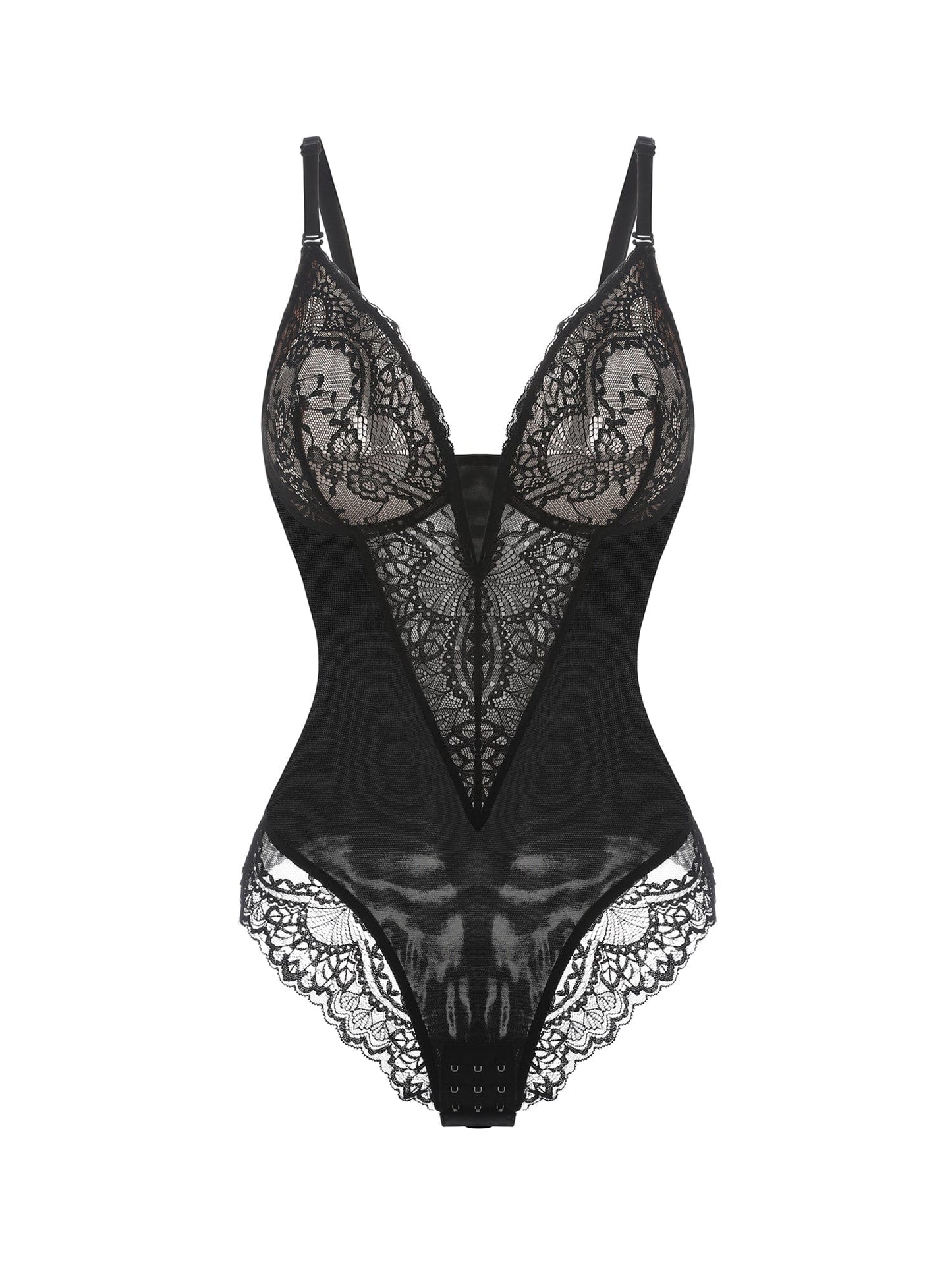 EOS | Bodysuit mit tiefem V-Ausschnitt für verführerische Eleganz