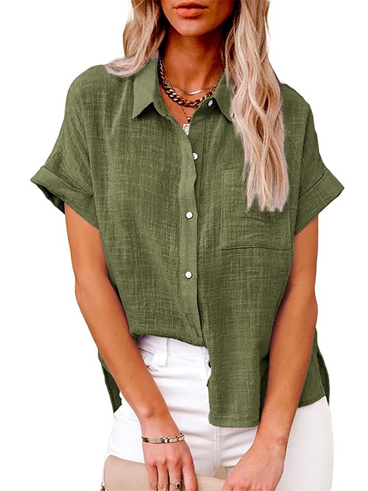 EOS | Lässige kurzärmelige Bluse