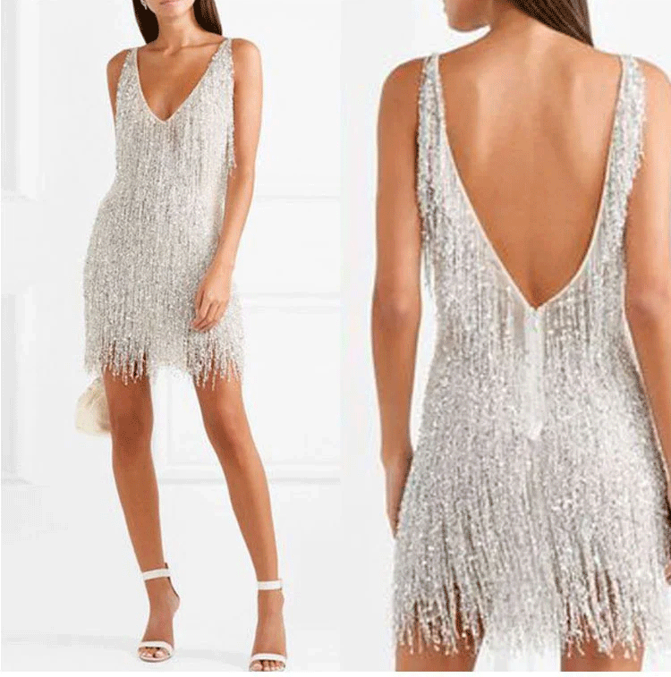 EOS | Slip Kleid mit V Ausschnitt