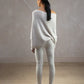 EOS | Asymmetrischer Cloud Drapierter Pullover