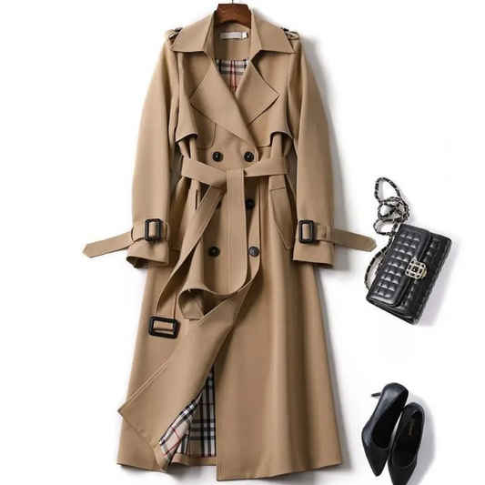 EOS | Eleganter Langer Trenchcoat mit