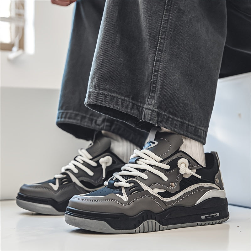 EOS | Herren Stilvolle Schnür Skate Sneaker mit