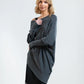 EOS | Asymmetrischer Cloud Drapierter Pullover