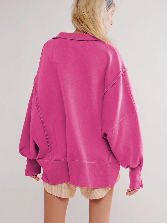 EOS - Lässiges Sweatshirt Mit Knöpfen Und Lampenärmeln