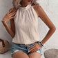EOS | Neckholder-Top mit Punktedetail