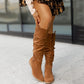 EOS | Stiefelette - Bequeme Wildleder-Ankle Boots mit Niedrigem Absatz für Damen