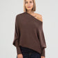 EOS | Asymmetrischer Cloud Drapierter Pullover