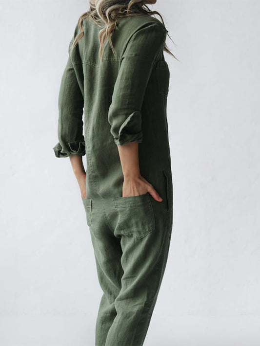 EOS | Loose Fit Button Up Langärmeliger EOS | Damenbekleidung