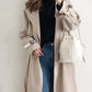 EOS | Trenchcoat wasserabweisender einreihiger Trenchcoat für Damen in Beige
