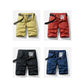 EOS | Shorts mit Blumenmuster und Seitentaschen