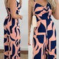 EOS | Eleganter Rückenausschnitt weiter Beinhosen-Jumpsuit