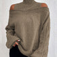 EOS | Oversized grenzüberschreitender Strickpullover für Frauen