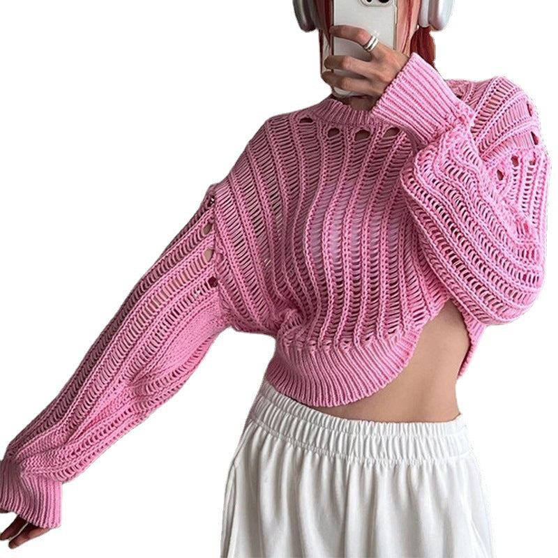 EOS | Street Style Kurz geschnittenes Langarm Sweatshirt