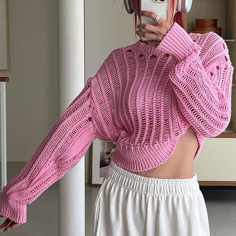 EOS | Street Style Kurz geschnittenes Langarm Sweatshirt