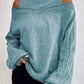 EOS | Oversized grenzüberschreitender Strickpullover für Frauen