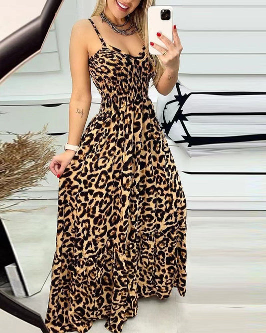 EOS | Hoch tailliertes sexy modisches langes Kleid