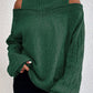 EOS | Oversized grenzüberschreitender Strickpullover für Frauen