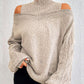 EOS | Oversized grenzüberschreitender Strickpullover für Frauen
