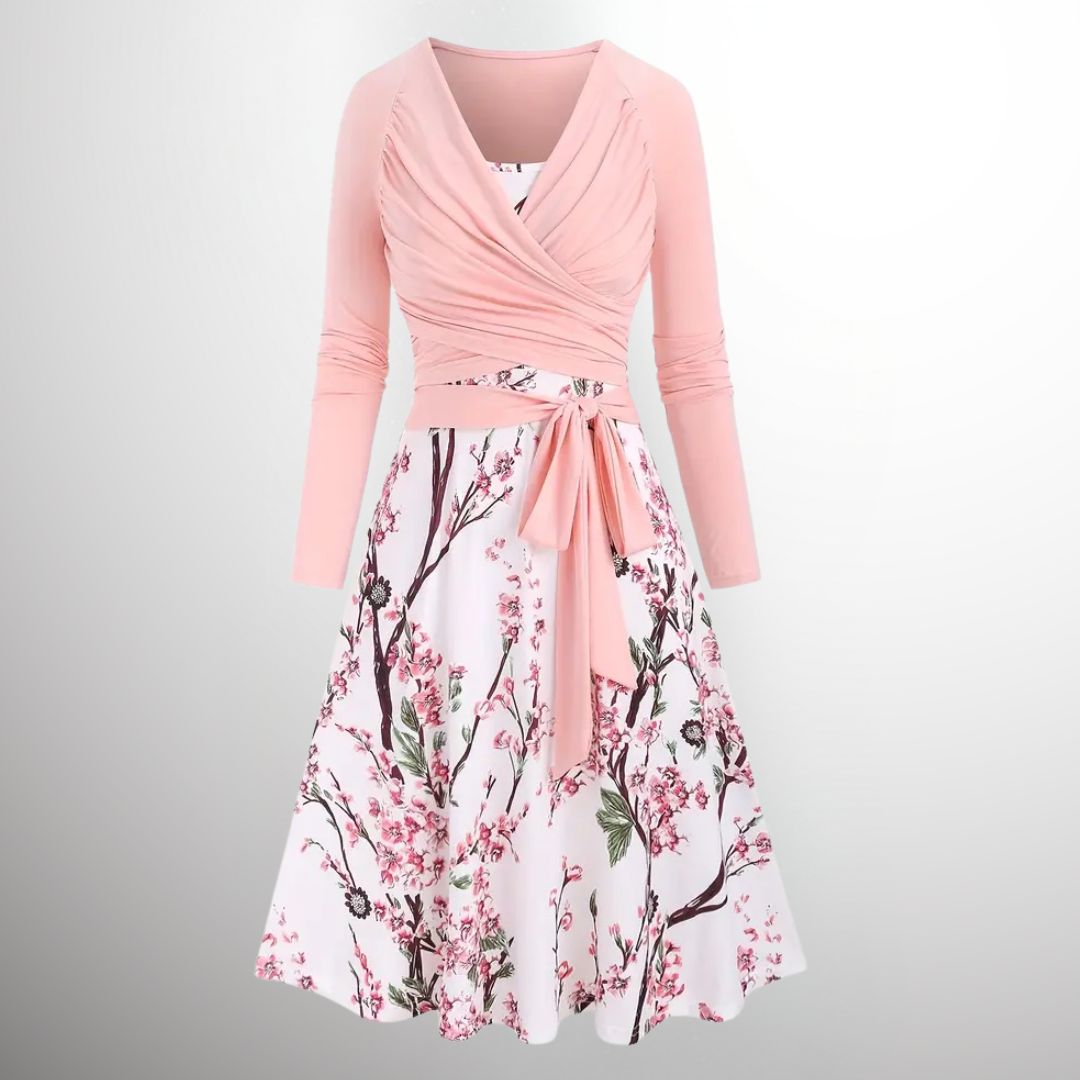 EOS | lässig bedrucktes Set [Oberteil+Kleid]