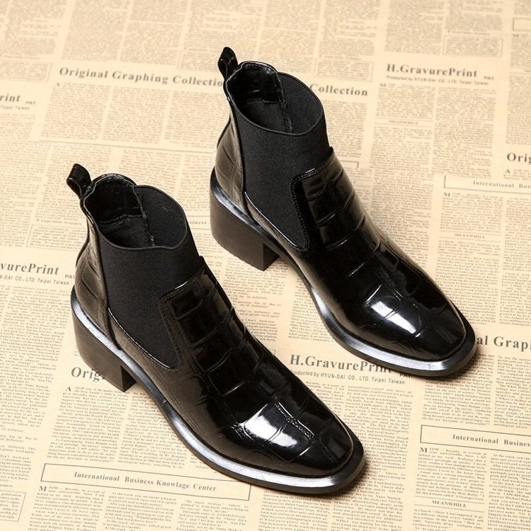 EOS | Elegante Schwarze Vegan Leder