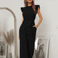 EOS | Pinker Rüschen Jumpsuit
