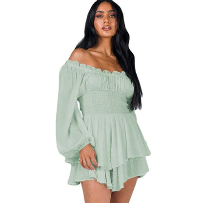 EOS | Eleganter langärmeliger Overall für Frauen