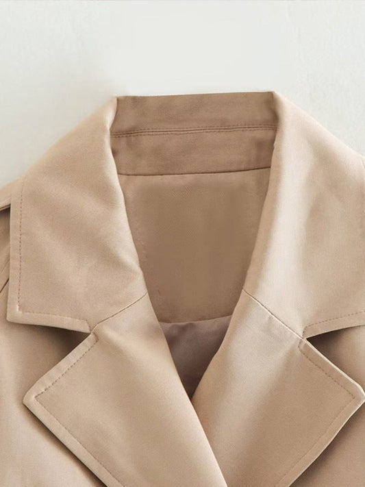 EOS | Cropped Trenchcoat