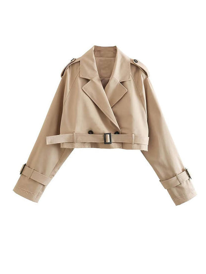 EOS | Cropped Trenchcoat