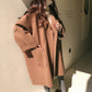 EOS | Eleganter Lockerer Woll Trenchcoat für
