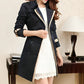 EOS | Eleganter Doppelreihiger Windbreaker Trenchcoat