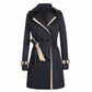 EOS | Eleganter Doppelreihiger Windbreaker Trenchcoat