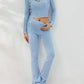 EOS | Strick Set Kapuzenjacke Strick Cardigan Strick Set Loungewear für Damen