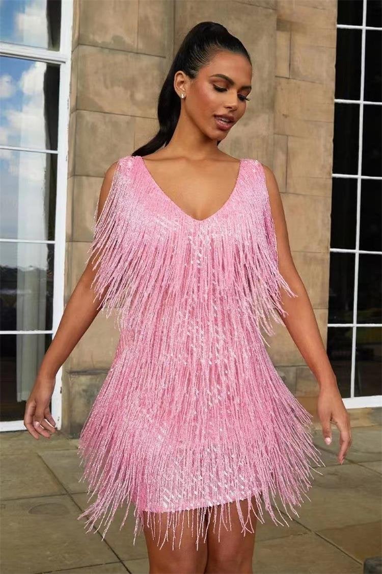 EOS | Slip Kleid mit V Ausschnitt
