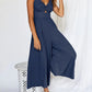 EOS | V-Ausschnitt Hochtaillierter Jumpsuit