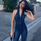 EOS | Denim Overall mit Neckholder