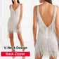 EOS | Slip Kleid mit V Ausschnitt