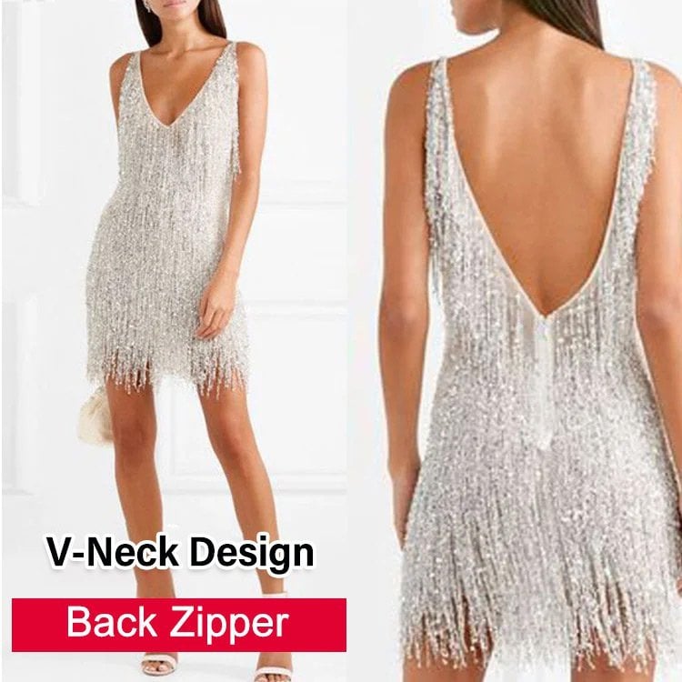 EOS | Slip Kleid mit V Ausschnitt