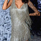 EOS | Slip Kleid mit V Ausschnitt