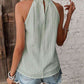 EOS | Neckholder-Top mit Punktedetail