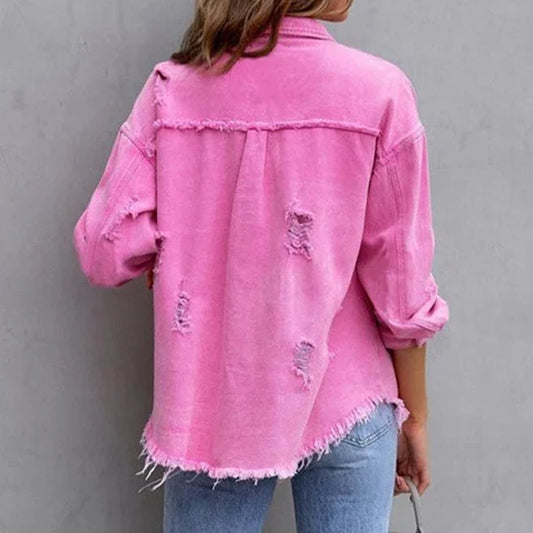 EOS | Lebendige Kante Atmungsaktive Jeansjacke