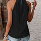 EOS | Neckholder-Top mit Punktedetail