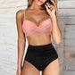 EOS | Bikini mit hoher Taille für Damen, Sommer Bademode