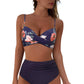 EOS | Bikini mit hoher Taille für Damen, Sommer Bademode