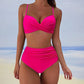 EOS | Bikini mit hoher Taille für Damen, Sommer Bademode